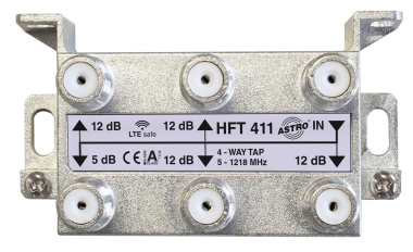 ASTRO Abzweiger 4-fach 5-1218MHz HFT 411 