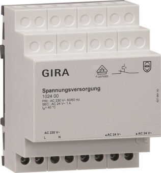 GIRA 102400 Spannungsversorgung AC 24V 