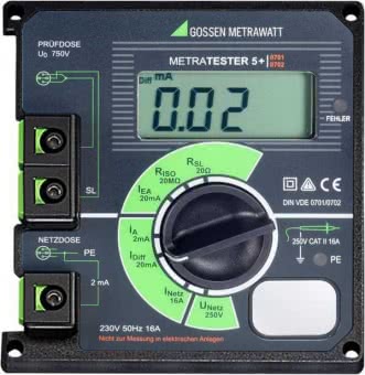 Gossen Prüfgerät in    METRATESTER 5-F-E 