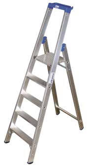 KRAU Stufen-Stehleiter Alu        124524 