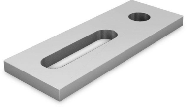 K2 Aluminium Adapterblech M10    2002544 