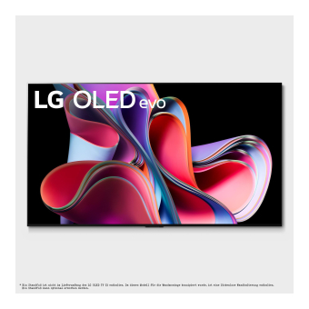 LG OLED55G39LA sw OLED-TV evo 