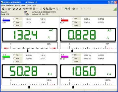 Gossen Software f.Multimeter METRAwin 10 