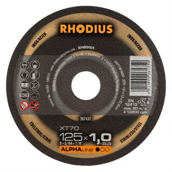 Rhodius Trennscheiben XT 70       207437 