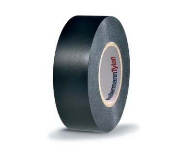 Hellermann HTAPE-FLEX15BK-19x20 PVC 