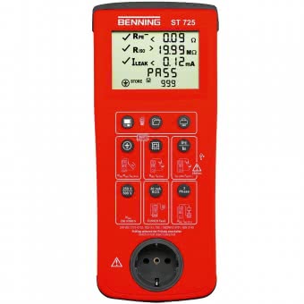 BENNI Gerätetester   ST725 VDE 0701-0702 