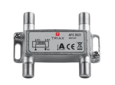 TRIAX 2fach Abzweiger   AFC 2021 1,2 GHz 