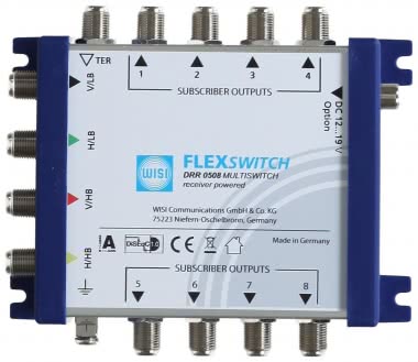 WISI FLEXSWITCH Multischalter    DRR0508 