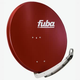 Fuba DAA 850 R Satellitenantenne rot 