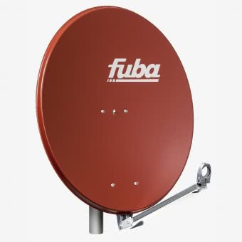 Fuba DAL 800 R Satellitenantenne rot 