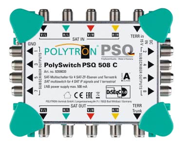 POLY Kaskaden-Multischalter    PSQ 508 C 