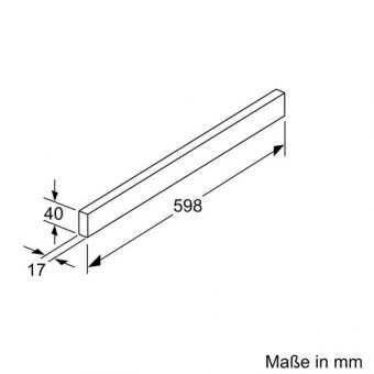 Siemens LZ 46551 Ed Griffleiste 