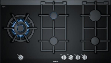 Siemens ER9A6SB70 sw Gas-Kochfeld autark 