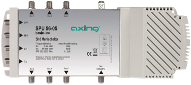 AXING Multischalter 5in6 basic SPU 56-05 