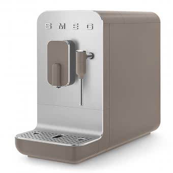 Smeg BCC02TPMEU taupe-matt Kaffeevollaut 