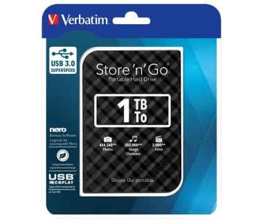 Verbatim externe Festplatte 1TB    53194 