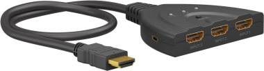 Goobay HDMI-Umschaltkabel 3 auf 1 