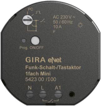 GIRA 542300 eNet Funk Schalt-/Tastaktor 