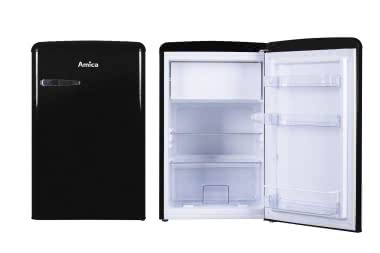 Amica KS 15614 S sw Tischkühlschrank 