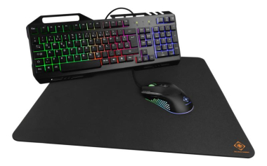 Deltaco 3-in-1 Gaming Kit RGB GAM-113-DE 