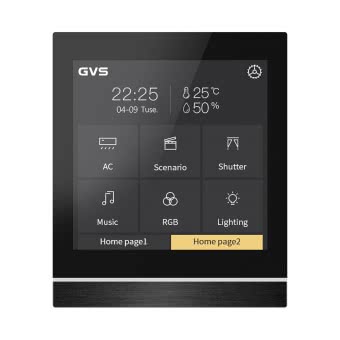 GVS Touchpanel V40s Schwarz -   88188117 