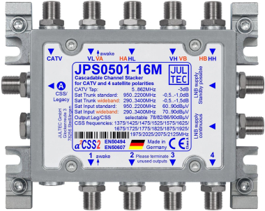 Jultec Einkabelumsetzer      JPS0501-16M 