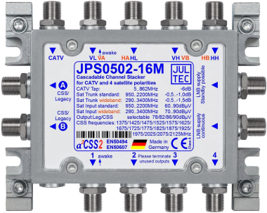 Jultec Einkabelumsetzer      JPS0502-16M 