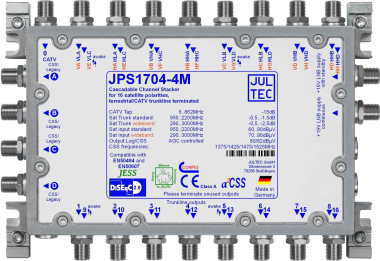 Jultec Einkabelumsetzer       JPS1704-4M 