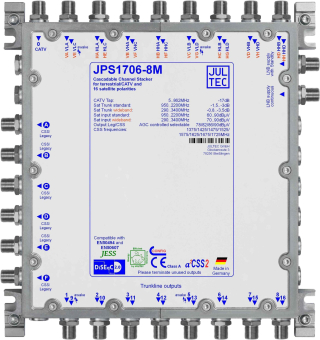 Jultec Einkabelumsetzer       JPS1706-8M 