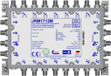 Jultec Multischalter            JRM1712M 