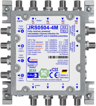 Jultec Einkabelumsetzer       JRS0504-4M 