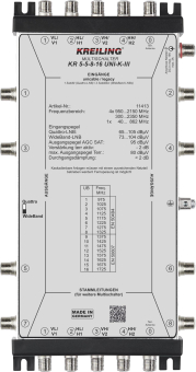 Kreiling UNICABLE  KR 5-5-8-16 UNI-K-III 