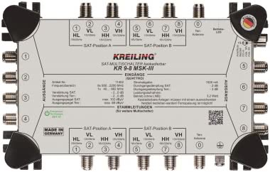 KREI Multischalter        KR 9-8 MSK-III 