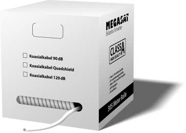 Megasat Pull-out Box Quad-Shield 120 