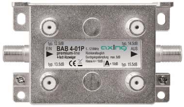 AXING 4fach Abzweiger          BAB 4-01P 