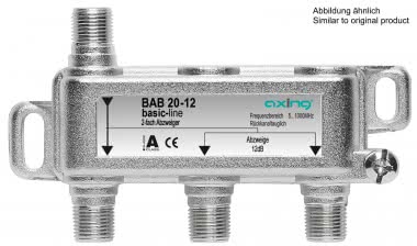 AXING 2fach Abzweiger 8dB      BAB 20-08 