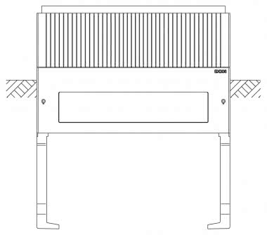 ABN Sockel Gr.1 f.Freiluftschrank  SX006 