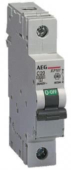 AEG LS-Schalter 10kA 1P 20A    EP101 C20 