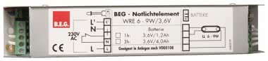 BEG WRE 3,6V/1 o.Akku Wechsel-      9253 