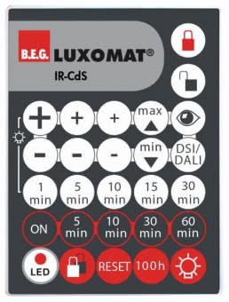 BEG Luxomat Fernbed.     IR-CdS-Dali/DSI 