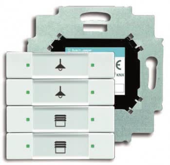 BJ Bedienelement 4f. m. BAU   6127/01-84 