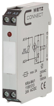 BTR Koppel-Baustein    KRA-M4/1 24VAC/DC 