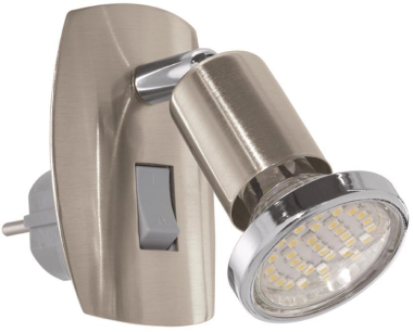 EGLO LED Stahl nickel-matt chrom   92924 