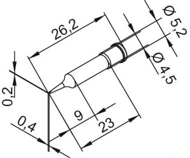 Ersa Lötspitze ERSADUR-LF  0102CDLF04/SB 