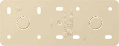 GIRA Montageplatte 3-fach         008313 
