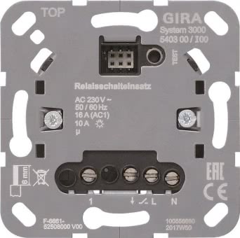 GIRA 540300 S3000 Relaisschalteinsatz 