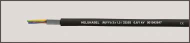 HELU (N)YYö-J 3x1,5 schwarz        32595 
