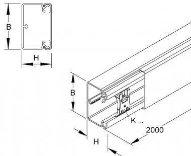 HKL Kanal 40x62               HKL 4060.1 