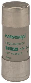 Mersen R214122 22x58 aM 400-690V 50A 