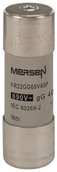 Mersen R212075 22x58 gG 400-690V 40A 